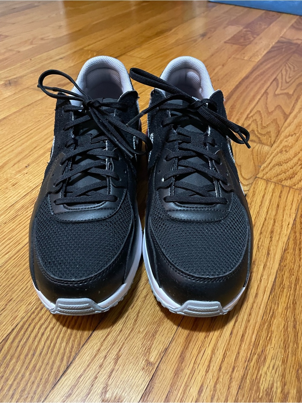 Nike Men’s Air Max Low Top Sneaker - Black, White, and Crimson